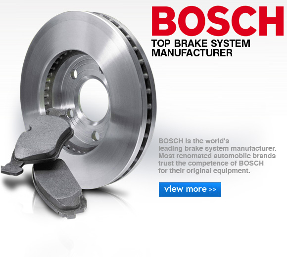 Bosch: Top Brake System Manucaturer